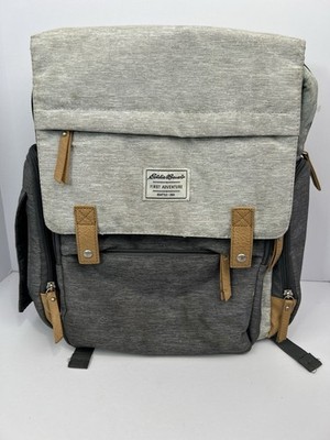 Eddie Bauer Cascade First Adventure Backpack Diaper Bag - Gray