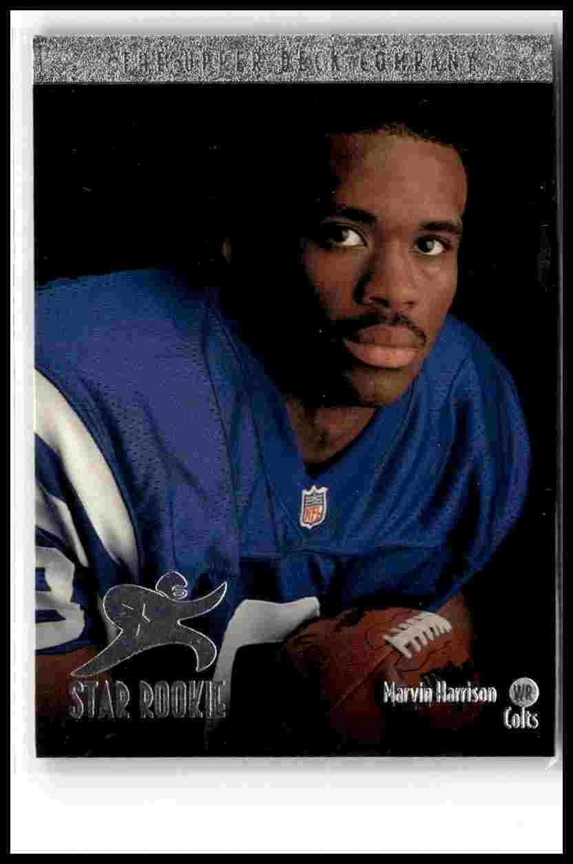 1996 Upper Deck #18 Marvin Harrison HOF Rookie Card RC