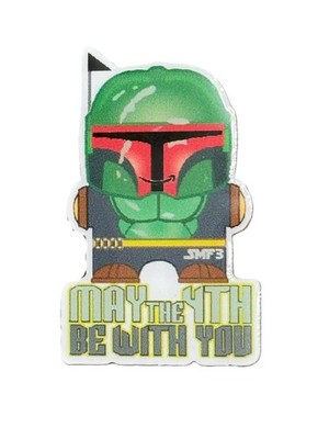 Boba Fett May the 4th be with you Amazon SMF3 Peccy Pin | eBay