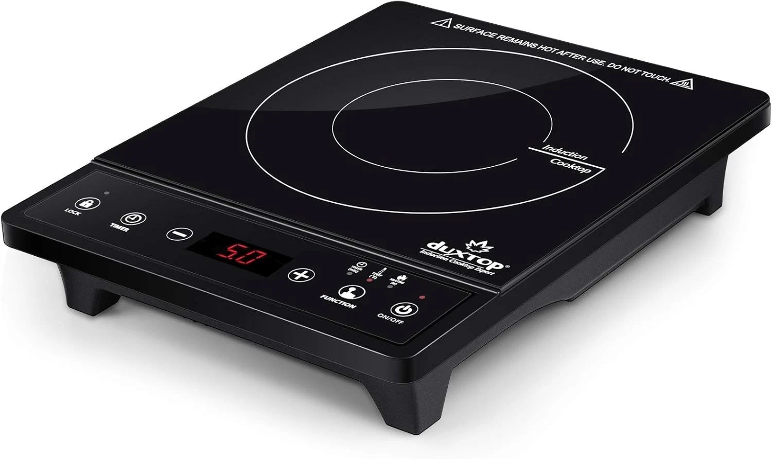 Portable Induction Cooktop Countertop Burner Induction Burner W/ Timer & Sensor