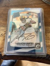 MALACHI DUPRE 2017 OPTIC RATED ROOKIE ON CARD AUTO /150 PACKERS