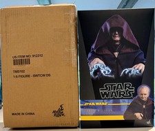 Hot Toys Star Wars Darth Sidious 1 6 Scale Figure Clone Wars TMS102 Palpatine