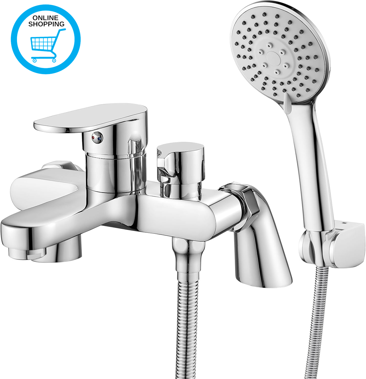Bath Taps with Shower Attachment Bath Mixer Taps with Shower Head Modern Single