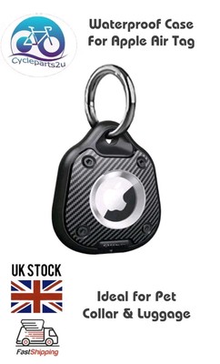 Air Tag Schlüsselanhänger Hundehalsband Halter Haustier Air Tag Hülle für Apple Airtag Wasserdicht