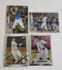 AARON JUDGE Topps Chrome Lot (4) 2020 HR #U-90 #U-65, 2021 #99, 2022 #99 Yankees