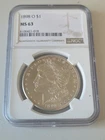 1898 O Morgan Silver Dollar MS63 NGC