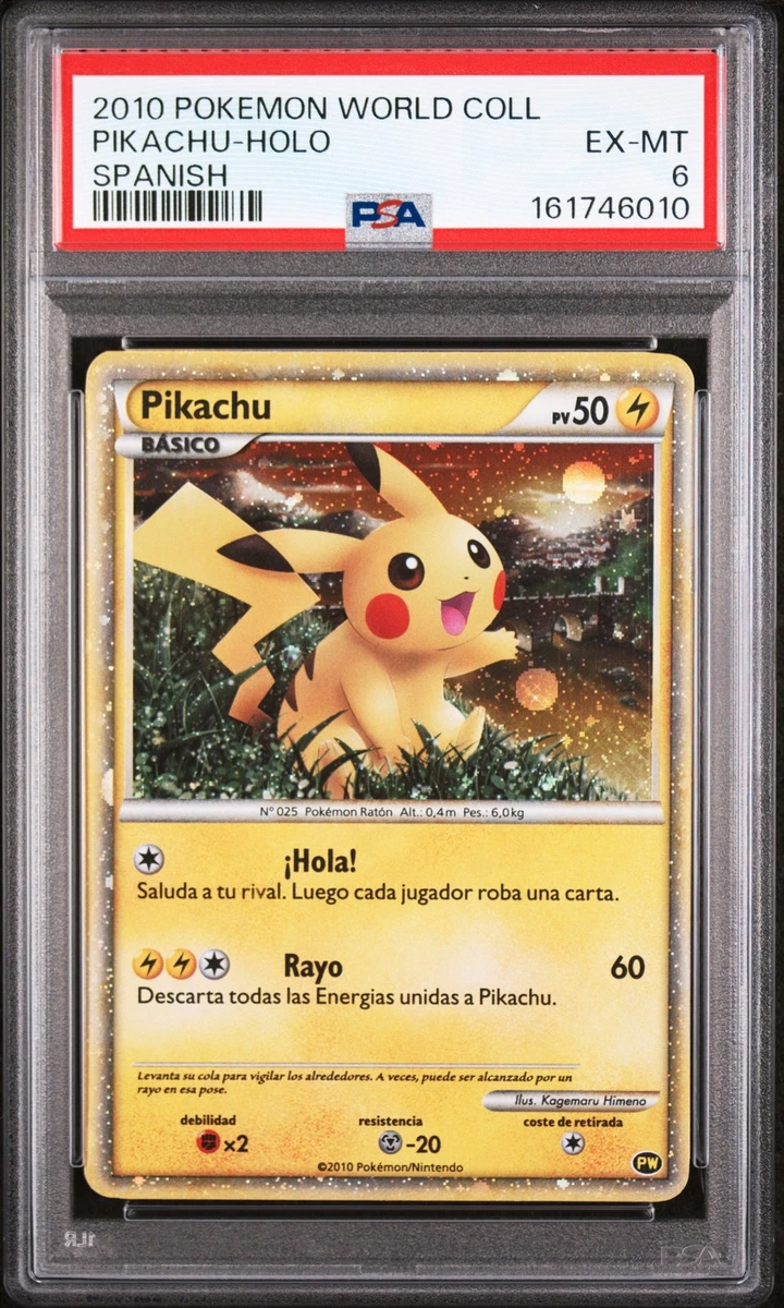 Pikachu Pokémon TCG Individual Collectible Card Game Cards in