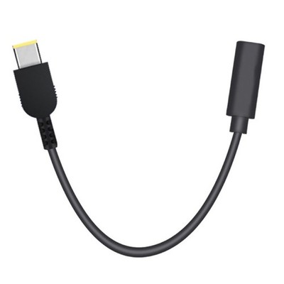 PD USB Type C Female to DC Square Converter Charging Cable for Lenovo Thinkpad