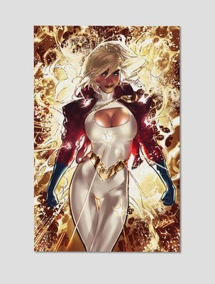 Power Girl Premium Giclee Print 11'' x 17'' DC Comics Wall Art