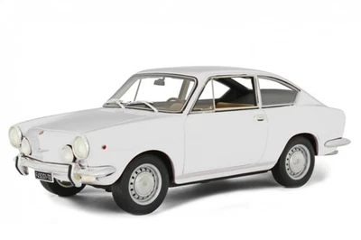 LAUDORACING 1/18 -- FIAT 850 SPORT COUPÉ 1968 BLANC -- NEUF - Photo 1/3