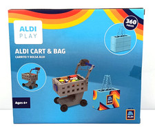 ALDI Play Cart  Bag Set 360 Pieces Toy Shopping Cart NEW