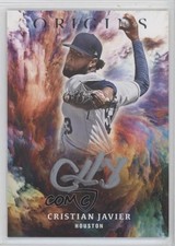 2021 Panini Chronicles Origins Signatures Silver Ink Cristian Javier Auto 2t9