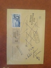 Timbre france Jolie Lettre Voir Cachets  Ref 4888