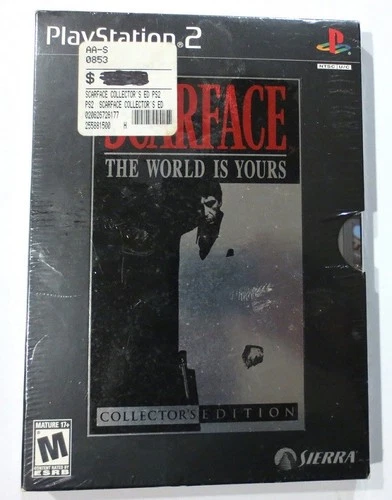 PS2 SCARFACE THE WORLD IS YOURS COLLECTOR'S EDITION BRAND NEW FACTORY SEALED