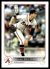 2022 Topps Tucker Davidson Atlanta Braves #624