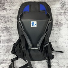 Freeloader Child Carrier Backpack Hiking Travel 25-80 Lbs Toddler Black Blue