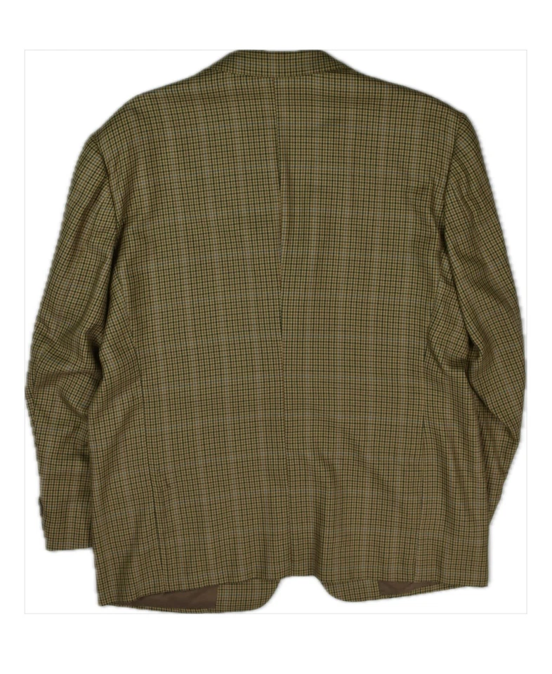 Kiton Mens 100% Cashmere Check Sport Coat Blazer Jacket 48 R Mint - Image 2 of 4