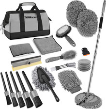 Car Wash Detailing Kit with 62'' Car Wash Mop Detailing Brushes