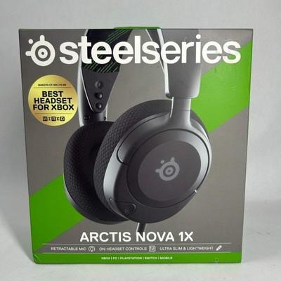 New Steelseries Arctis Nova 1X Headset Black 61616
