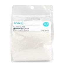 We R Spin It Extra Fine Glitter 10oz-White
