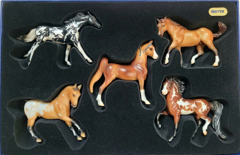 Breyer Mini Connoisseur Collection 2006 JAH Stablemate Special Edition Horses