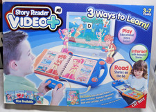 Story Reader Video Plus Set - Books  Cartridge Alphabet Adventure new