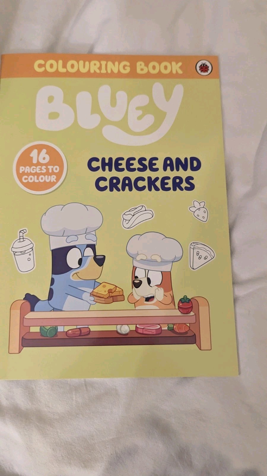 Bluey: Cheese And Crackers Colouring Book (Paperback 2023)
