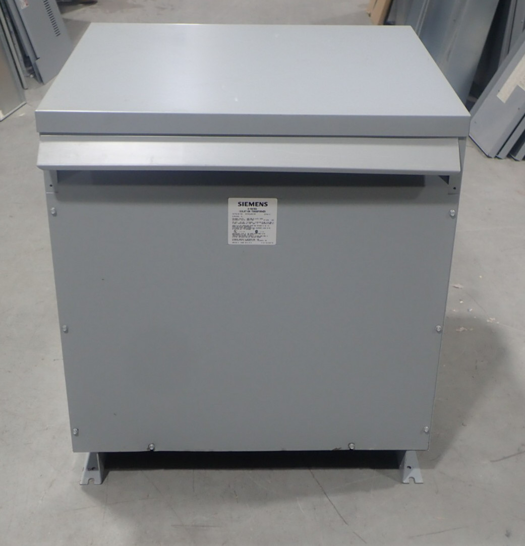 SIEMENS 3 Phase 45 KVA Dry Transformer 3F3Y045K13F 480-208y/120v T522 REFURB
