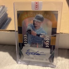 2020 RC Absolute Yoshitomo Tsutsugo Auto Absolute Ink #9/10 Factory sealed