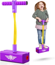 Jumping Promotes Growing Taller- Pogo Stick Foam Pogo Jumper for Kids, Toys for 