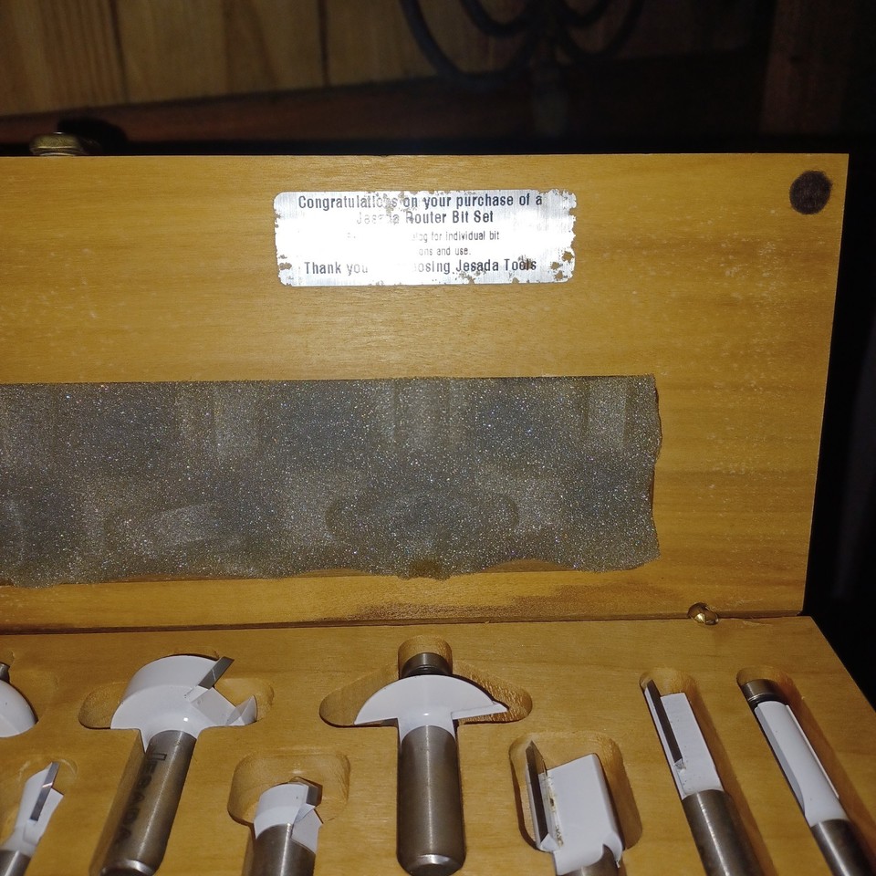 Hitachi M12VC Corded Electric Router P19012999 and JESADA 13PCS Bit Set ...