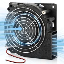 12V DC Blower Fan 120x32mm IP55 2-Pin High Airflow DIY Cooling Projects