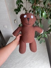 Mr Bean Teddy Bear Tiger Television 1996 Knitted Toy Vintage Rare