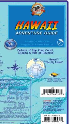 The Big Island Hawaii Adventure Guide Map Waterproof by Franko Maps