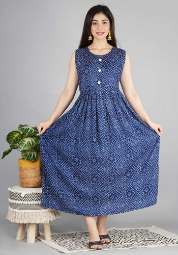 Long Gown Kurti with Shiphli Chicken 