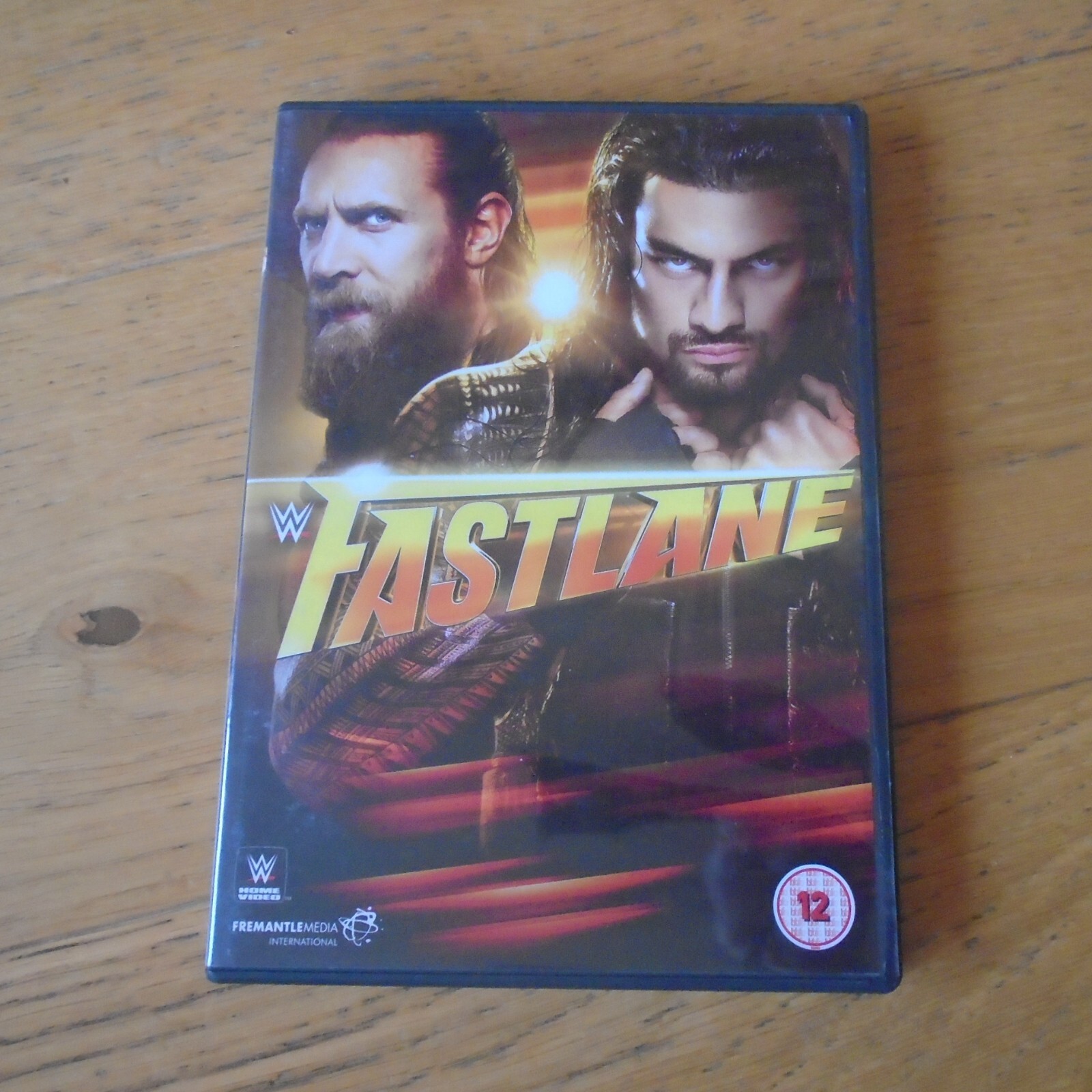 WWE Fastlane Wrestling DVD UK PAL 2015 Free UK P+P Roman Reigns
