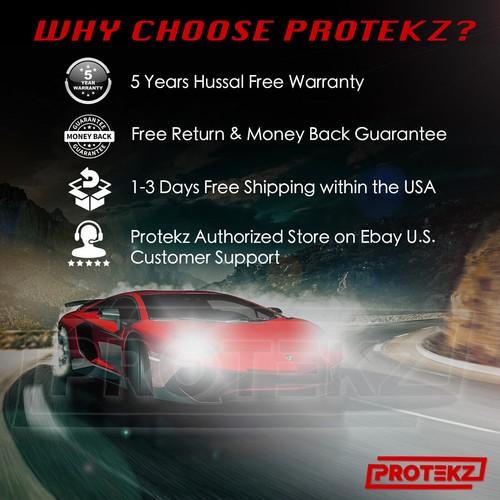 H13 9008 LED Headlight Bulbs 7200LM 60W 6000K Plug&Play Xenon White Light Hi Low - Picture 2 of 12