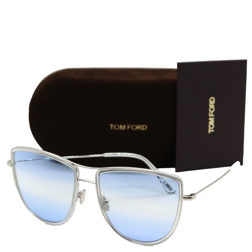 NEW TOM FORD SUNGLASSES WALKER TF504 28V AVIATOR GOLD/BLUE  display picture 3