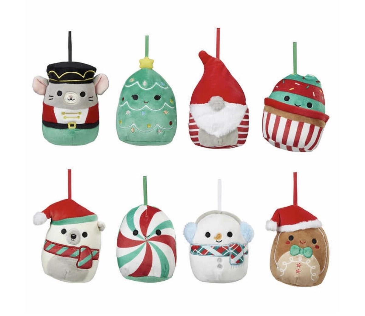 Squishmallow 4” Special Edition Ornament SET