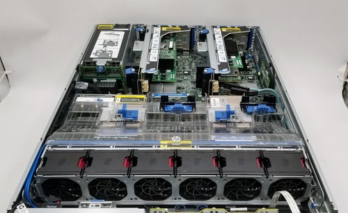 HP DL380p Gen 8 Server / 2x Xeon E5-2690 v2 @3.00GHz/ 192GB RAM/ 6.9 TB HDD - Picture 5 of 18