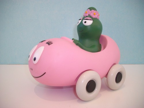 Lot Barbapapa : Voiture, Tirelire, Doudou, Magnets, Anti-stress – Tout Neuf !