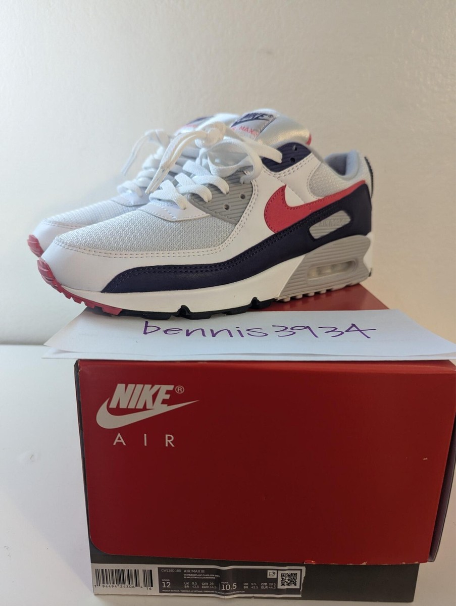 公式正規品!★AIR MAX 90 (III) WMNS EGGPLANT New Nike Air Max 90 Eggplant Women's Size 14.5 Men's Size13