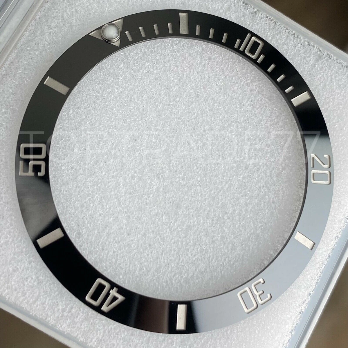 BLACK Ceramic Bezel Insert For Rolex Submariner 116610LN and 114060LN