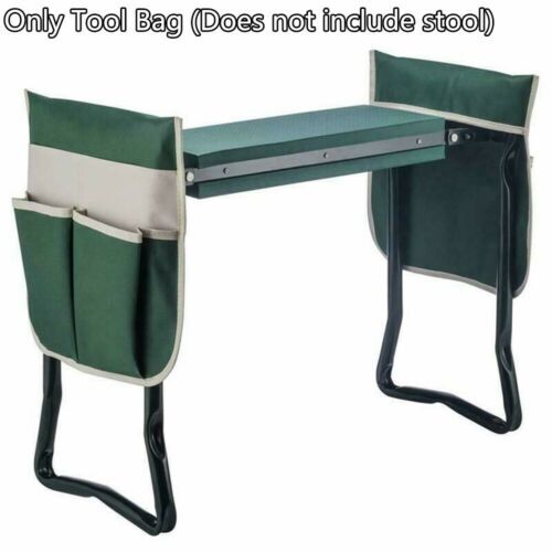 YAOYAOO Tabouret Jardin Mobile Avec Roulettes – Siège Rotatif 360° Réglable, Charge 190 Kg – Idéal Jardinage, Garage Et Squat