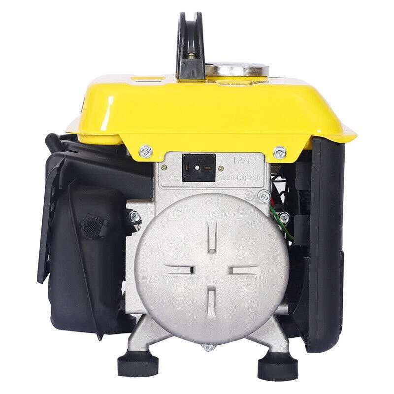 Portable Generator 900 Watt Super Quiet Gas Powered Generator RV Home Camping  - Image 2 of 4