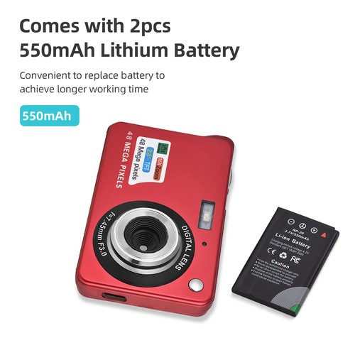 4K Digital Video 48MP 2.8 Inch TFT Screen Auto U1A5 - Picture 7 of 8