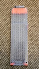 Nerf N-Strike 18 Dart Clear Magazine Clip from Rapidstrike CS-18 Rare Accessory