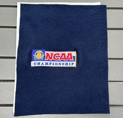 Vintage 1990s NCAA Basketball Championship CBS Sports Embroidered Logo Sample