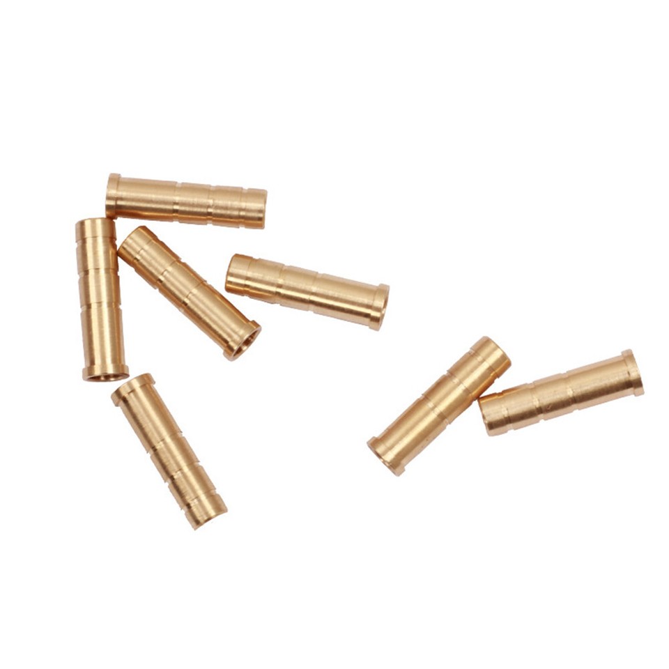 Traditional Archery Brass Arrow Inserts - .2445" Diameter, 50 Grains Weight (1 Dozen / 12 Pack) 2 thumbnail image