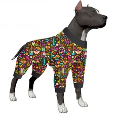 LovinPet Pet Pajamas For Medium Dogs 65 Cotton Post Sugery Sleep Warm Dog